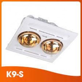 Đèn sưởi nhà tắm Kottmann 2 bóng âm trần K9-S