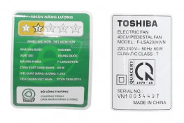 Quạt đứng Toshiba F-LSA20(H)VN