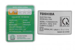 Quạt treo Toshiba F-WSA20(H)VN