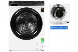 Máy giặt Aqua Inverter 10 KG AQD-A1000G W