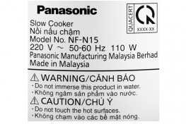 Nồi nấu chậm Panasonic 1.5 lít NF-N15SRA