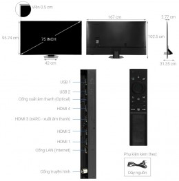 Smart Tivi Neo QLED 4K 75 inch Samsung QA75QN85B