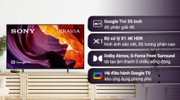Google Tivi Sony 4K 55 inch KD-55X81DK