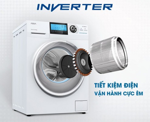 Máy giặt Aqua Inverter 12 Kg AQD-DD1200C