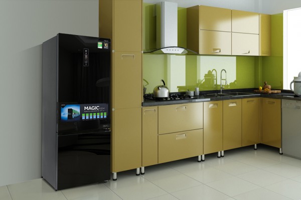 Tủ lạnh Aqua Inverter 260 lít AQR-IG298EB GB